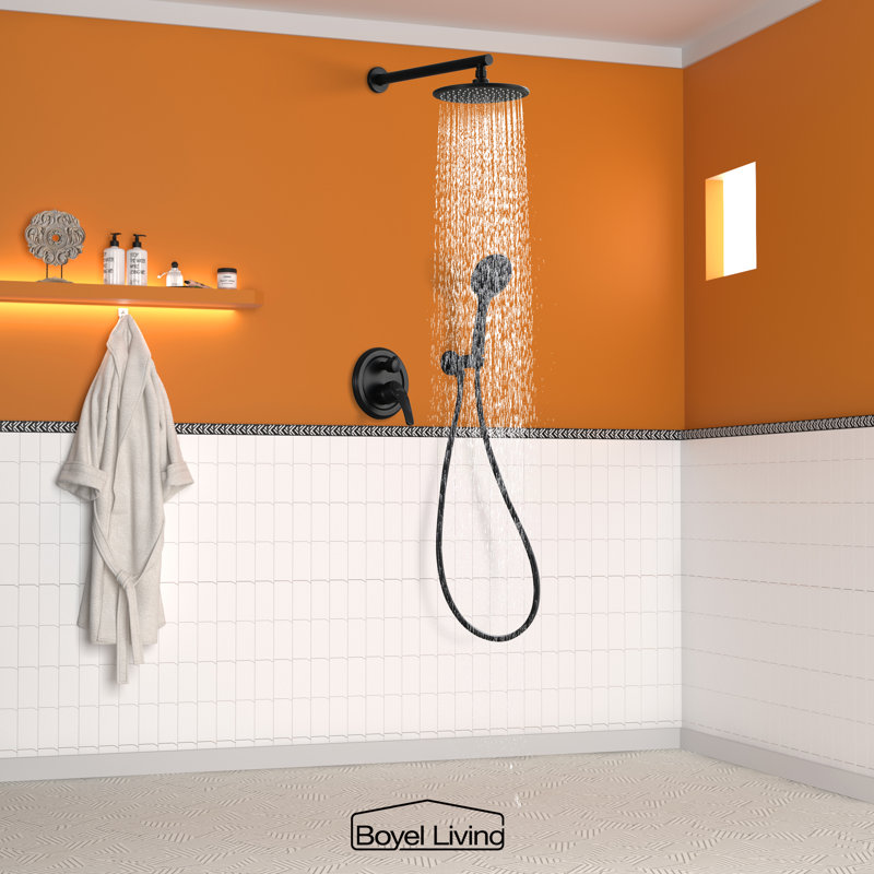 Boyel Living Complete Shower System with Rough inValve Wayfair